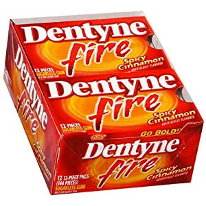 Gomme Dentyne Ice Fire Cannelle 
