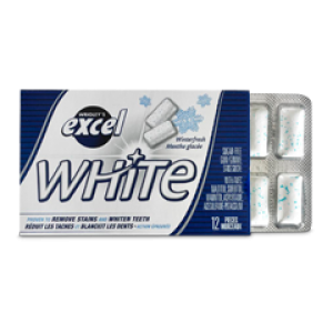 Gomme Excel White Menthe Glacée 