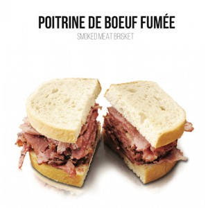 Poitrine de Boeuf Fumé Sachet Congelé 4 onces ( Smoked Meat )